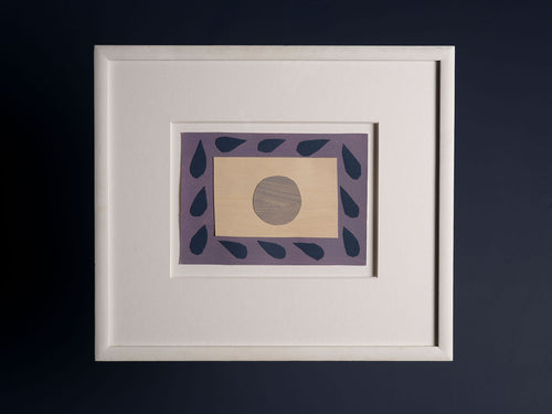 Original Framed Breon O'Casey Collage